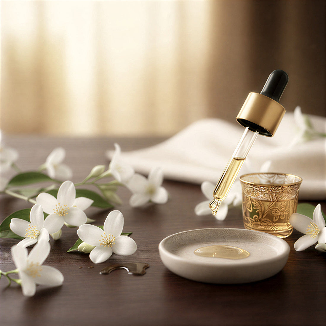 Organic Jasmine Essential Oil (CO₂ Extracted): Timeless Floral Luxury in Its Purest Form