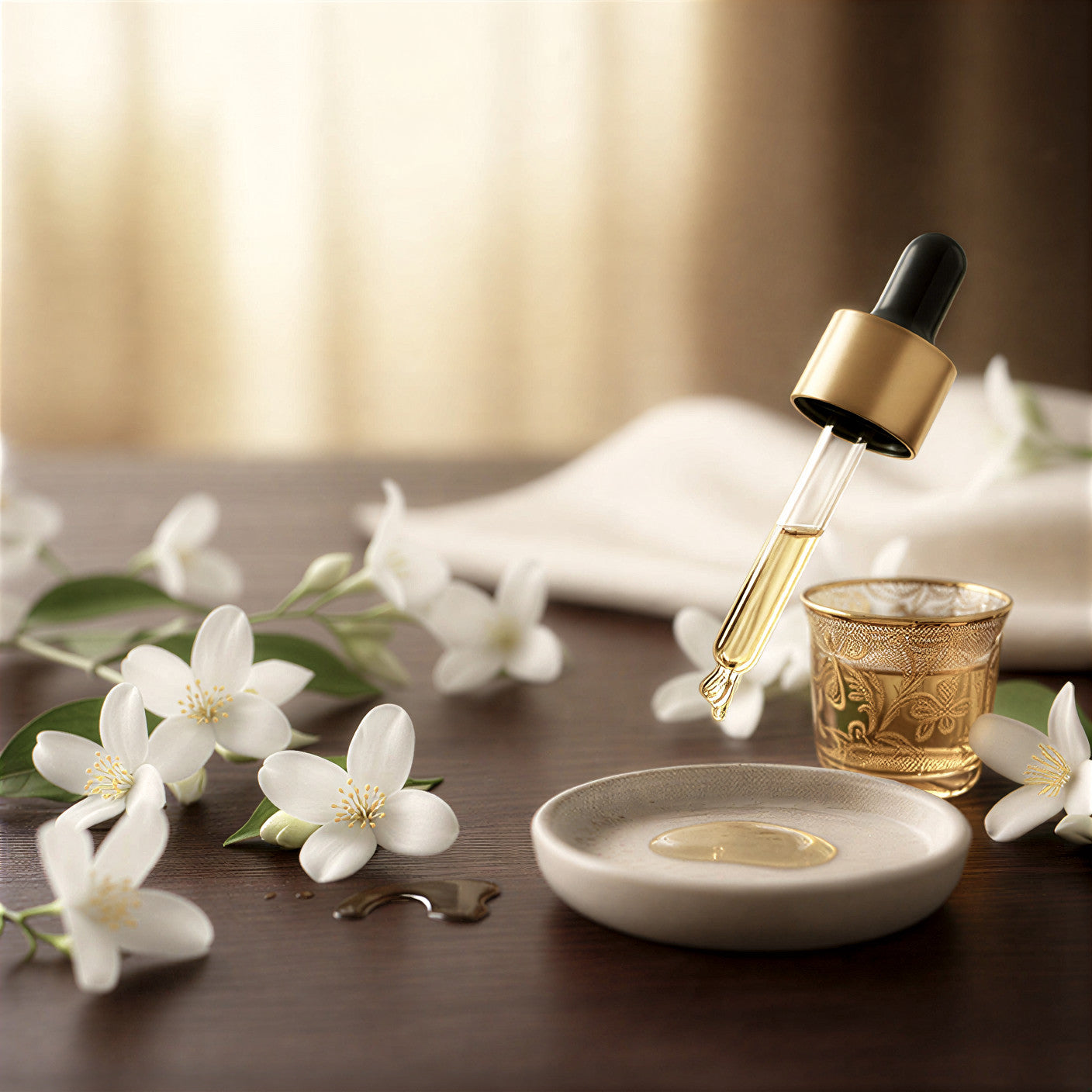 Organic Jasmine Essential Oil (CO₂ Extracted): Timeless Floral Luxury in Its Purest Form