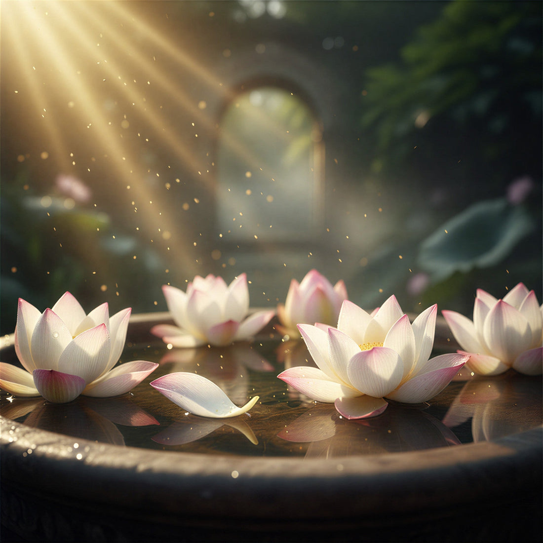 The Sacred Scent of Stillness: Discover the Timeless Elegance of Organic Lotus Essential Oil