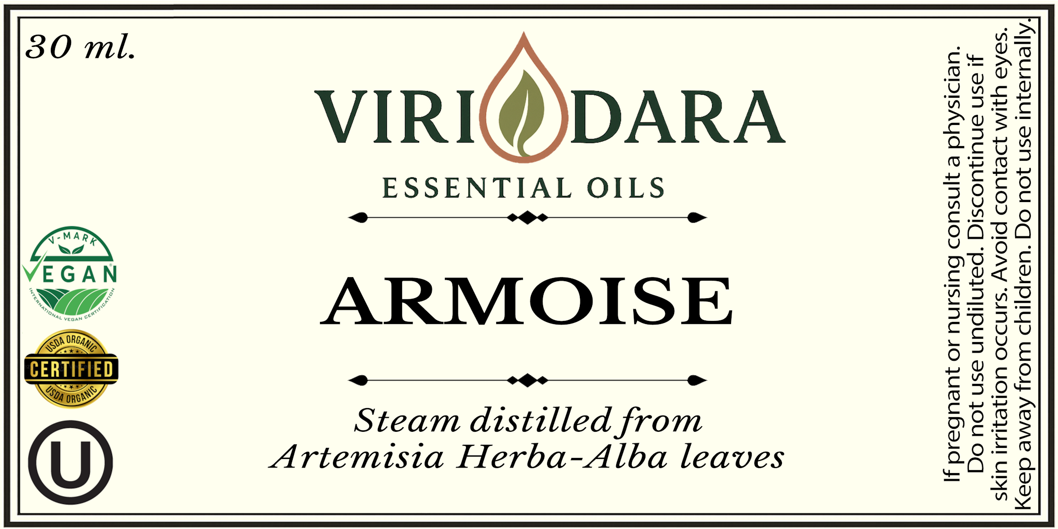 Organic Armoise Essential Oil