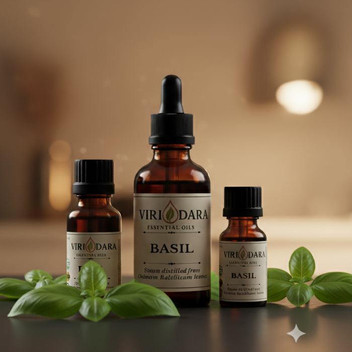 Organic Basil Essential Oil