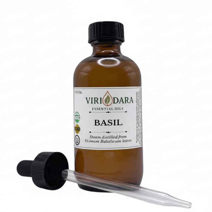 Organic Basil Essential Oil