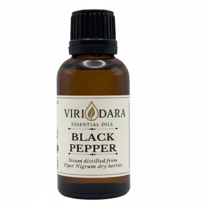 Organic Black Pepper Essential Oil