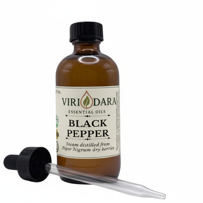 Organic Black Pepper Essential Oil