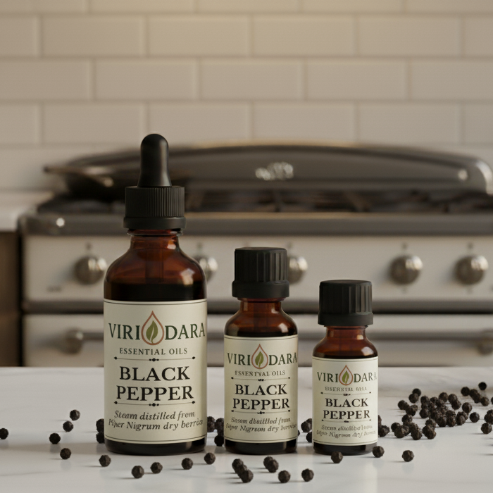 Organic Black Pepper Essential Oil
