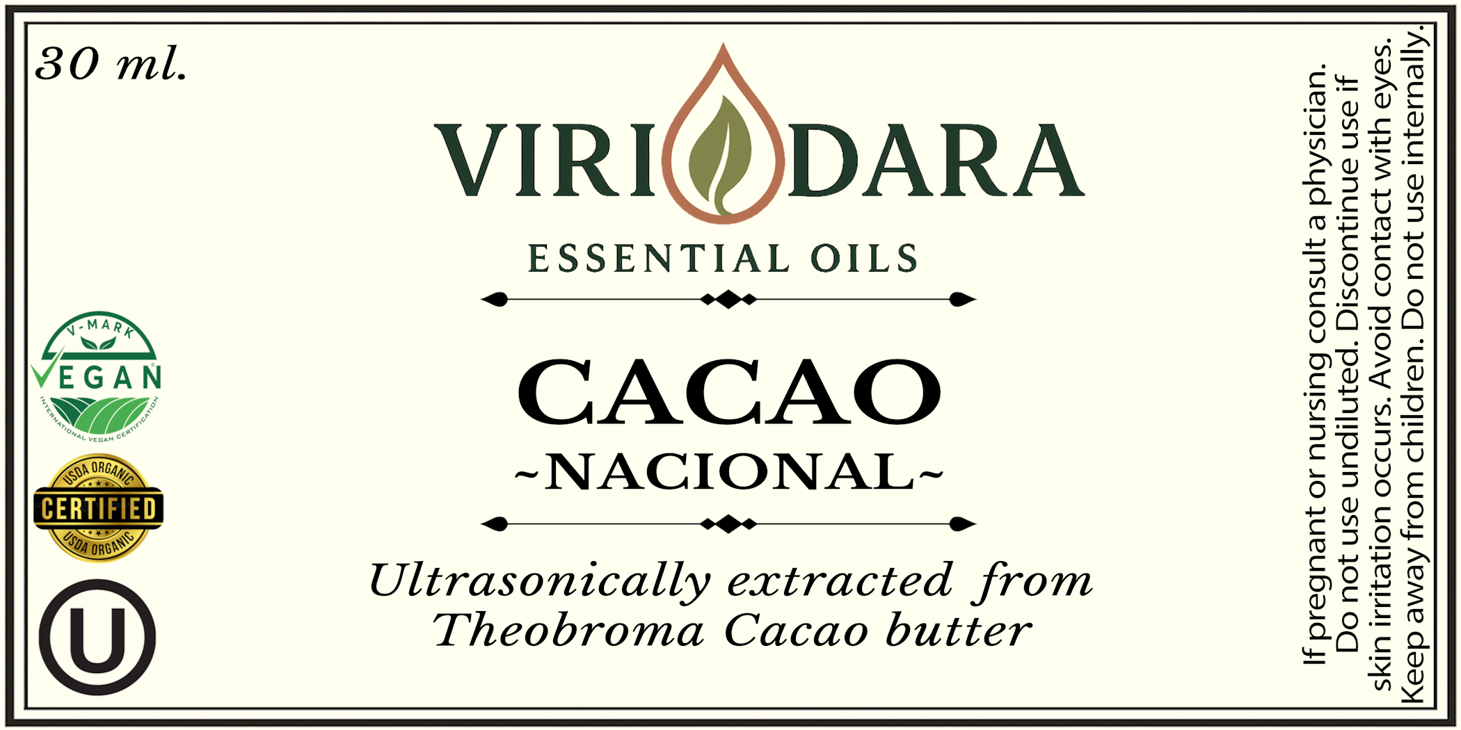 Organic Cacao Essential Oil