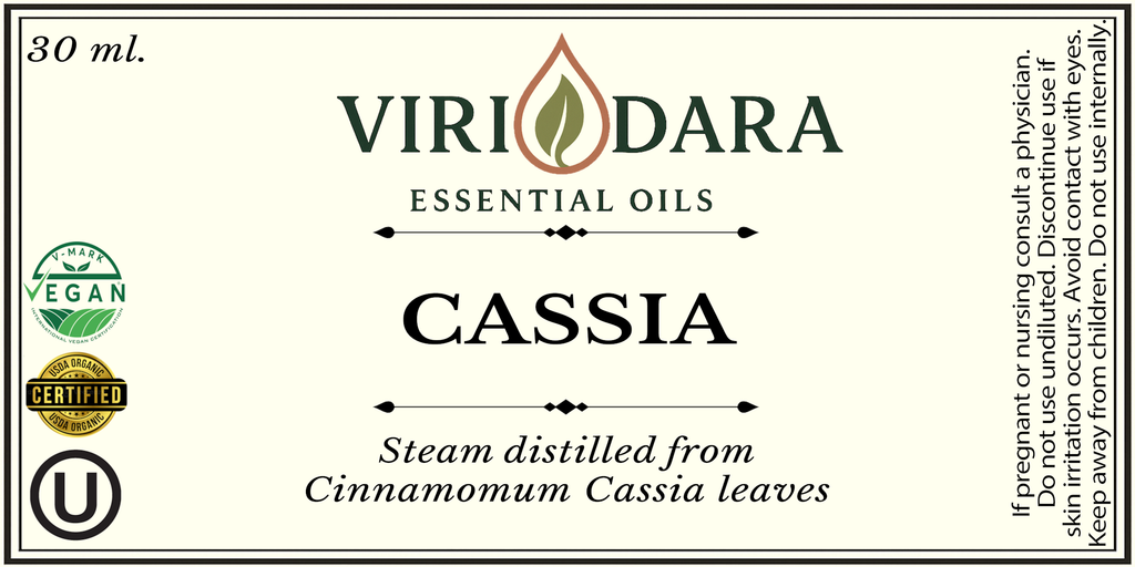 Organic Cassia Essential Oil