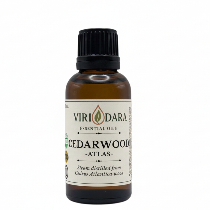 Organic Cedarwood Atlas Essential Oil