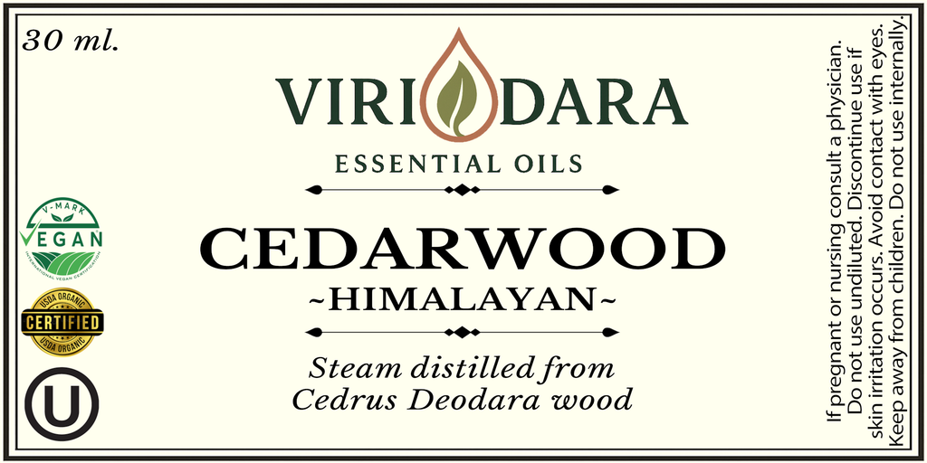 Organic Cedarwood Himalayan Essential Oil