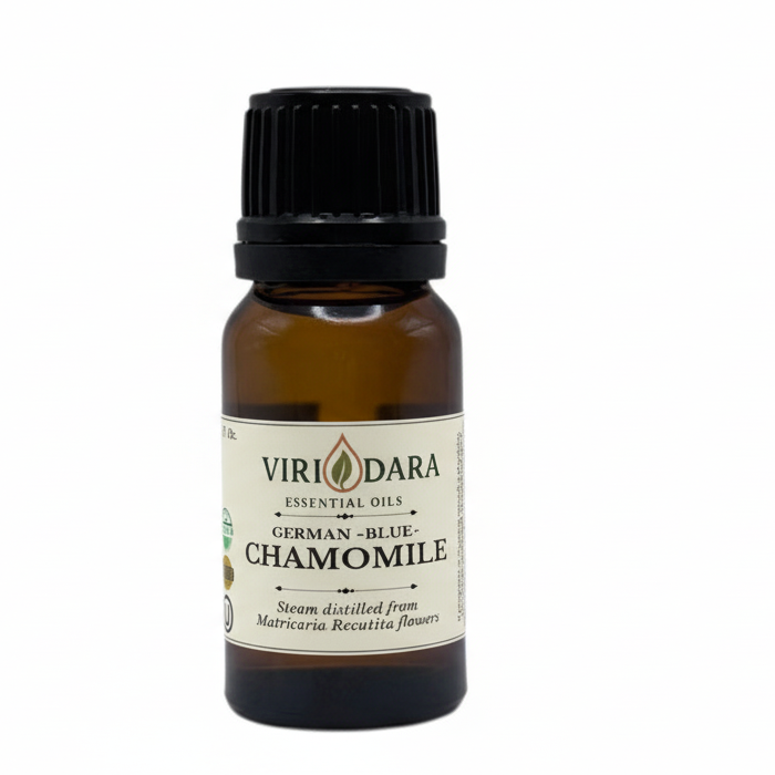 Organic German Blue Chamomile Essential Oil