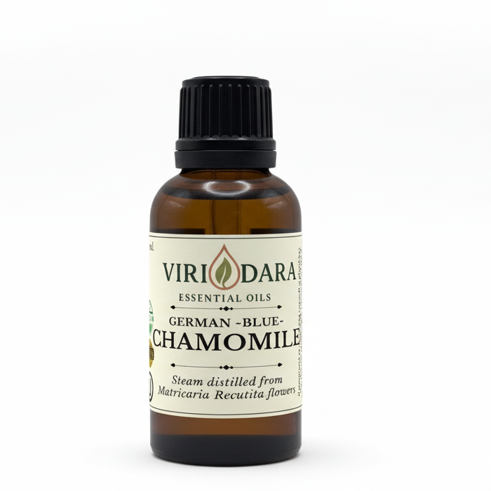Organic German Blue Chamomile Essential Oil