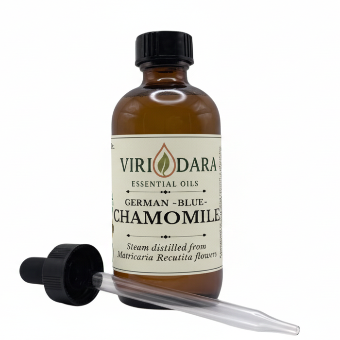 Organic German Blue Chamomile Essential Oil