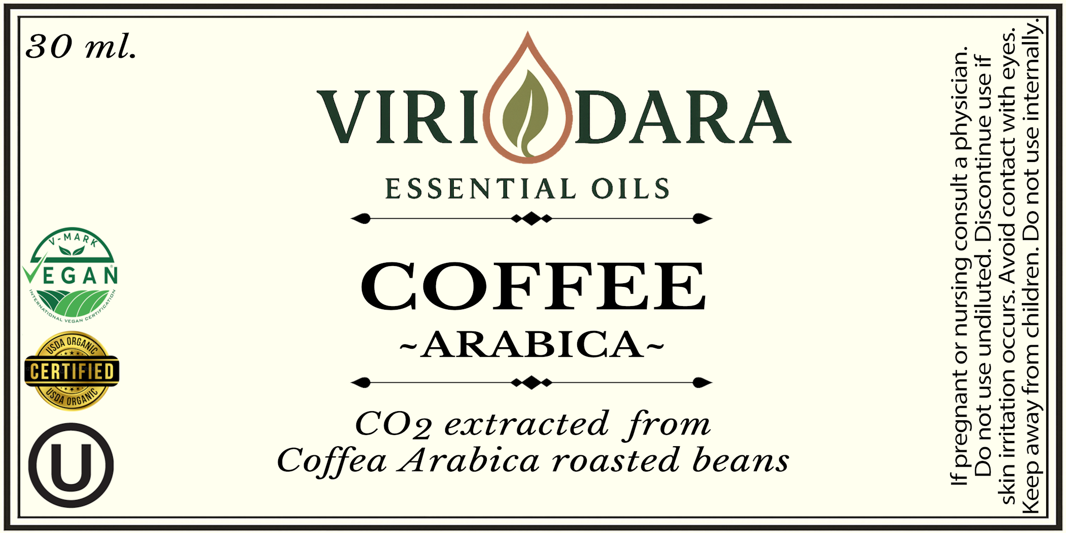 Organic Coffee Arabica Essential Oil