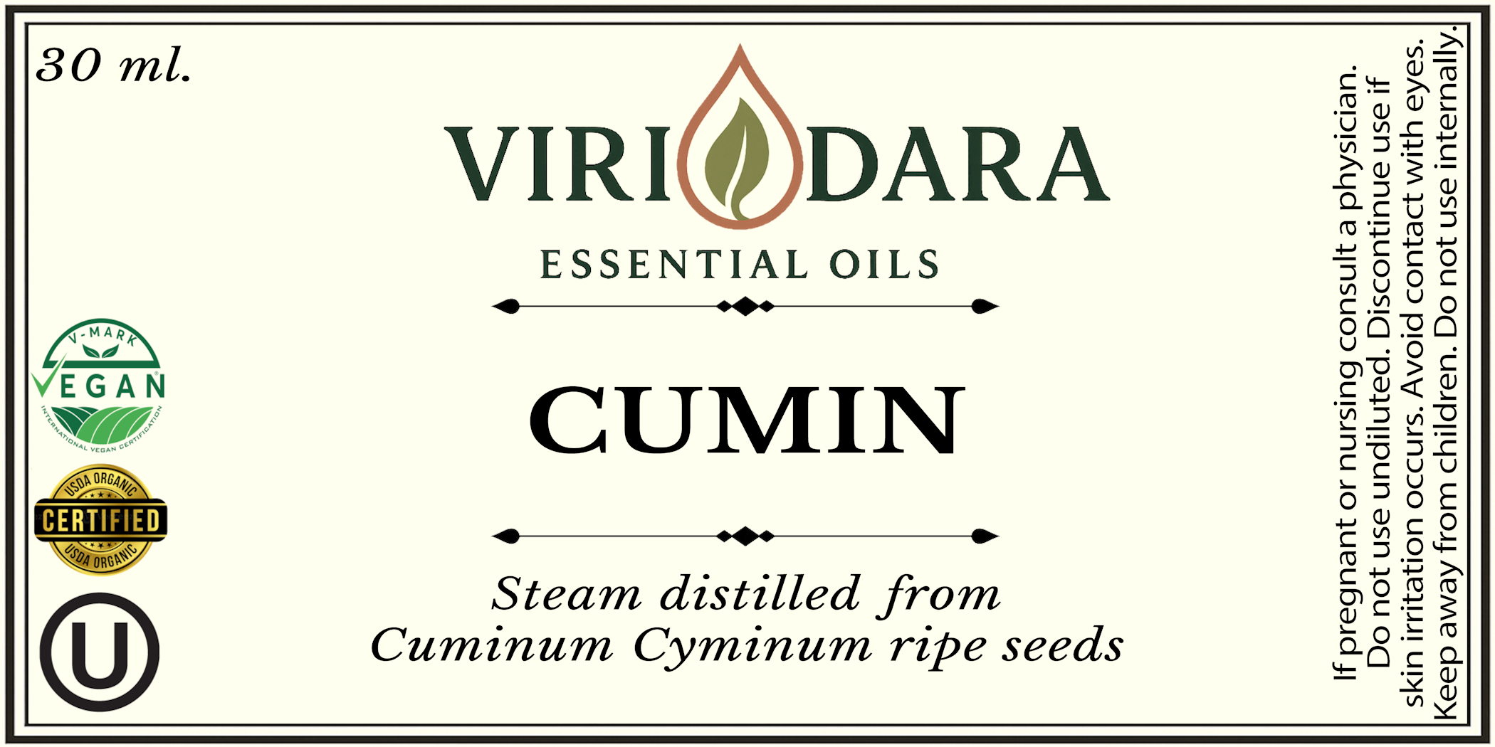 Organic Cumin Essential Oil
