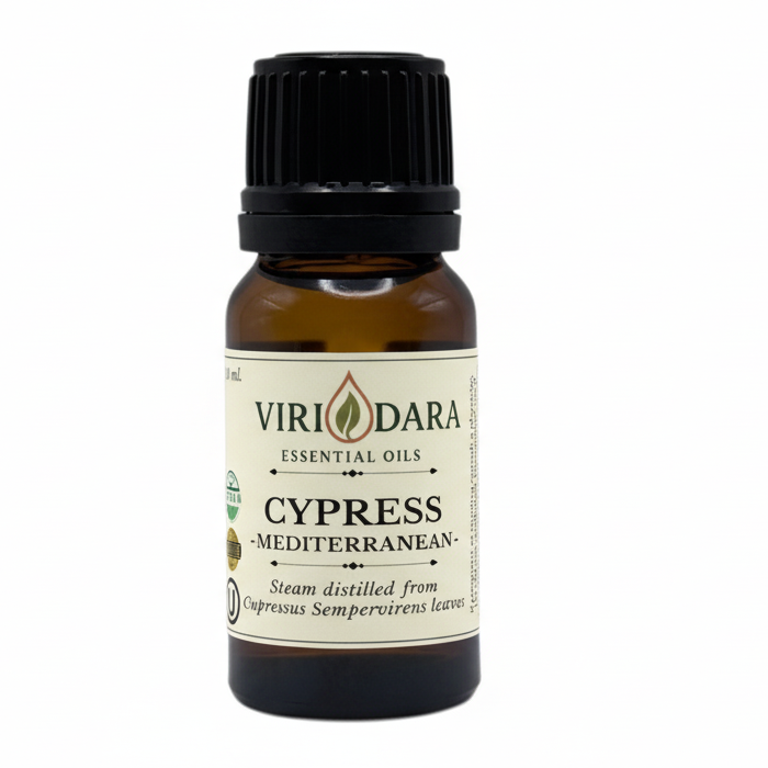 Organic Cypress Mediterranean Essential Oil