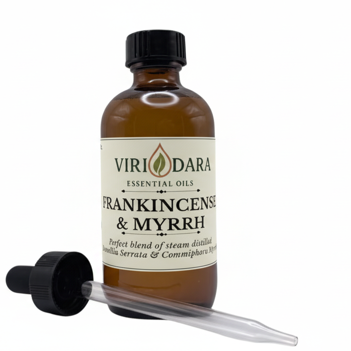 Organic Frankincense & Myrrh Essential Oil Blend