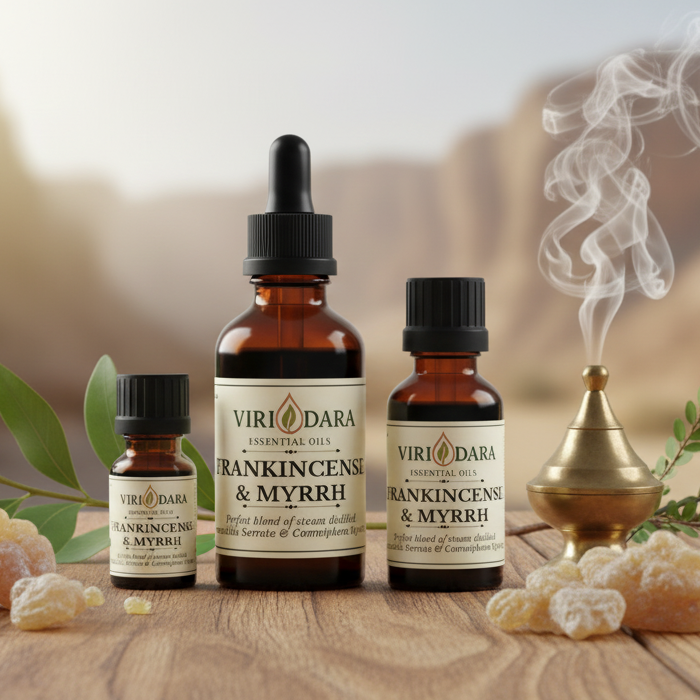 Organic Frankincense & Myrrh Essential Oil Blend