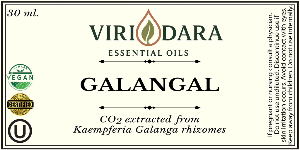 Organic Galangal Essential Oil