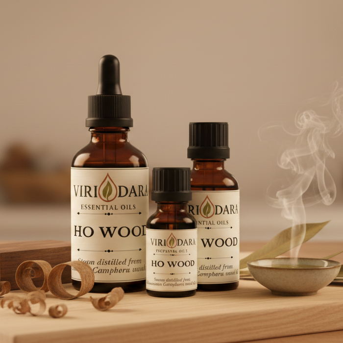 Organic Ho Wood Essential Oil