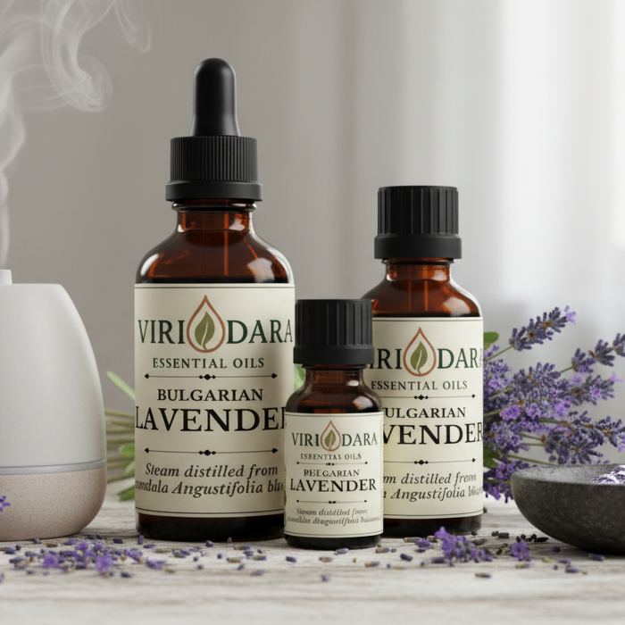 Organic Bulgarian Lavender Essential Oil