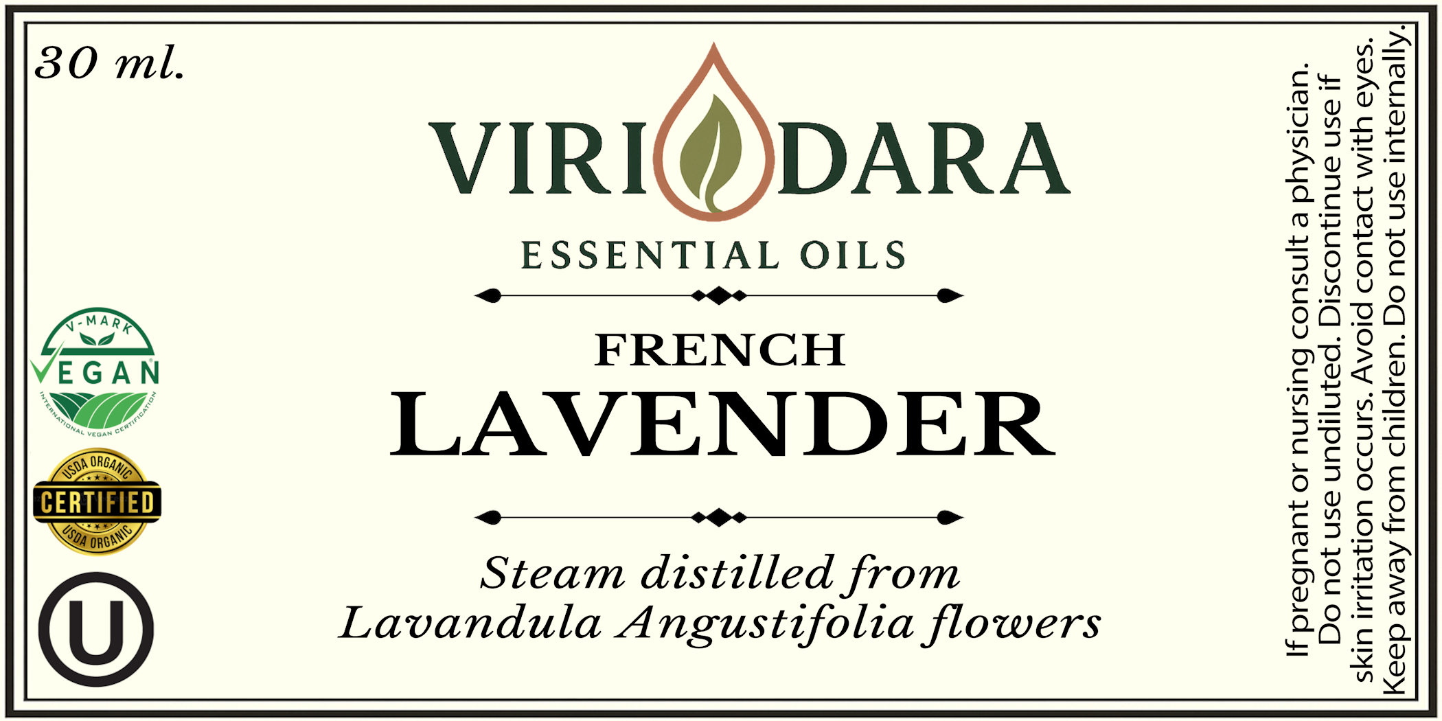 Organic French Lavender Essential Oil