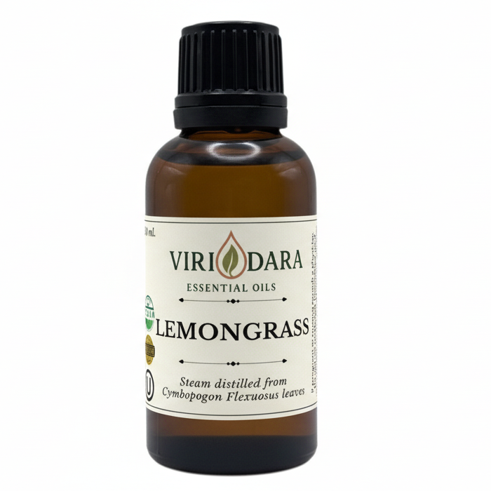 Organic Lemongrass Essential Oil