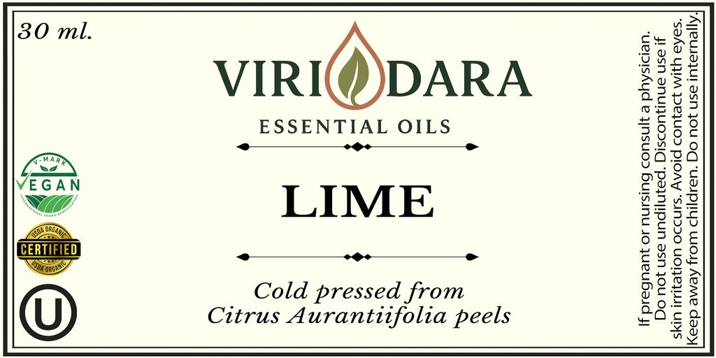 Organic Lime Essential Oil