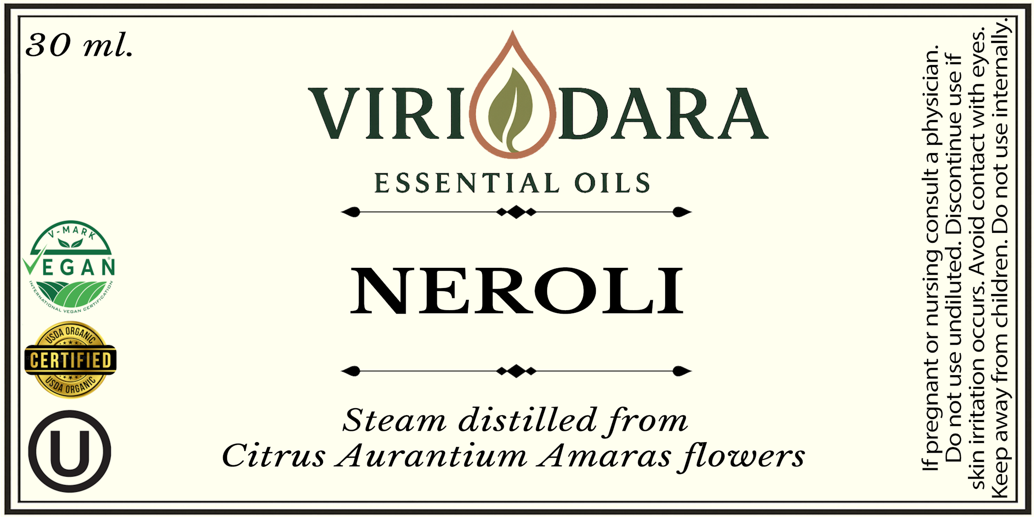 Organic Neroli Essential Oil