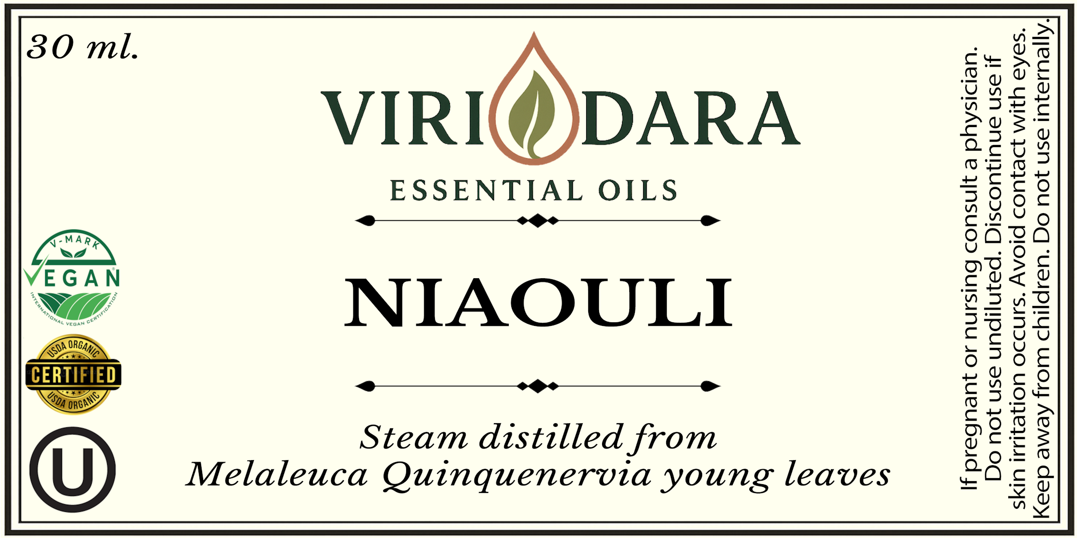 Organic Niaouli Essential Oil