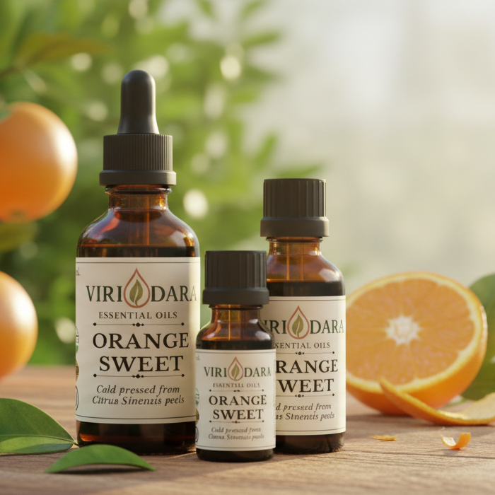 Organic Orange Sweet Essential Oil