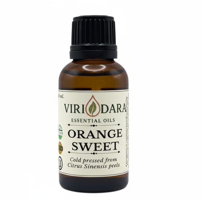 Organic Orange Sweet Essential Oil