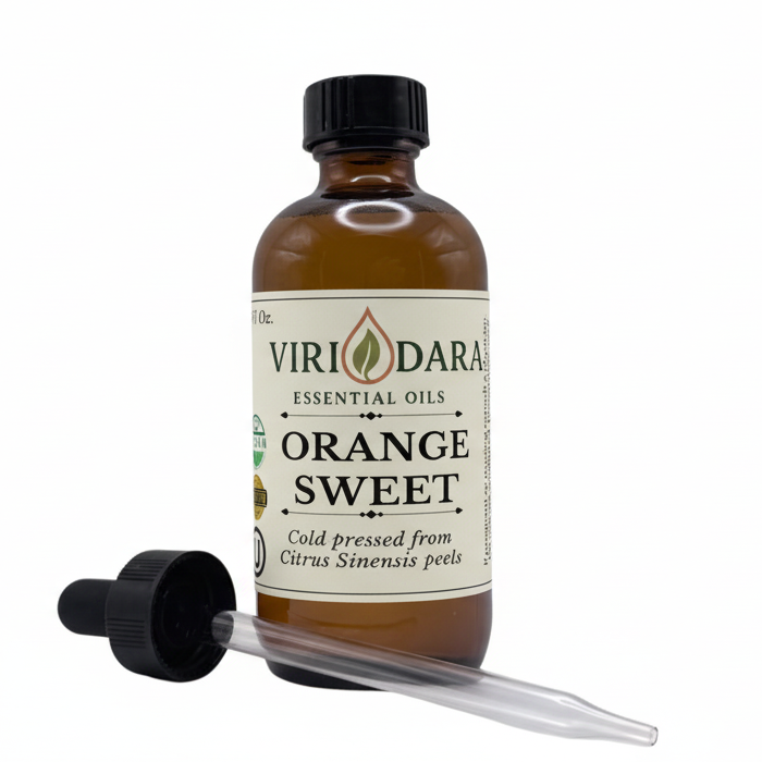 Organic Orange Sweet Essential Oil