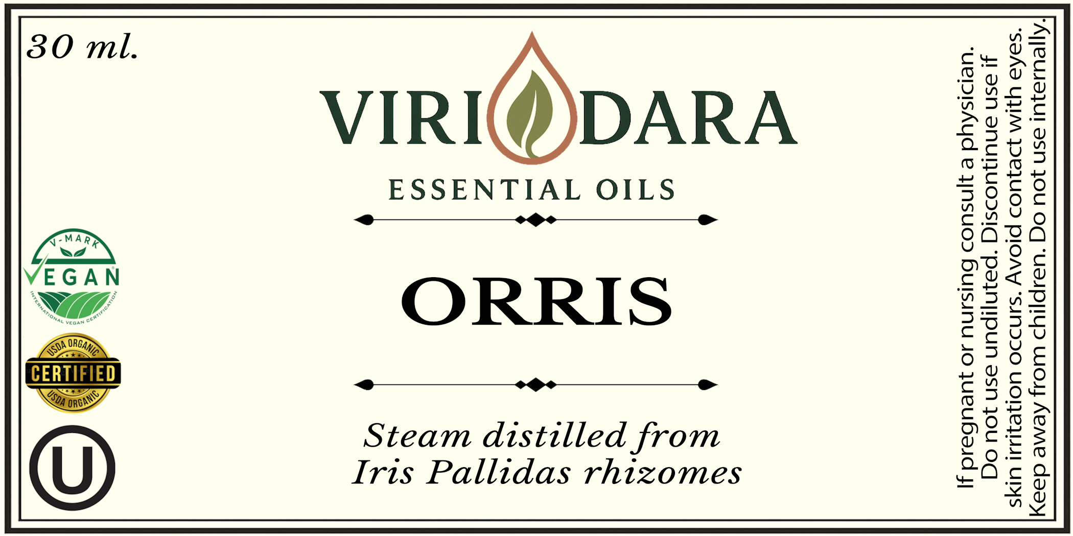 Organic Orris Essential Oil