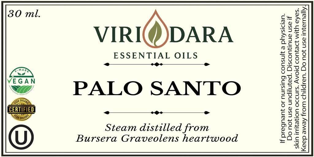 Organic Palo Santo Essential Oil