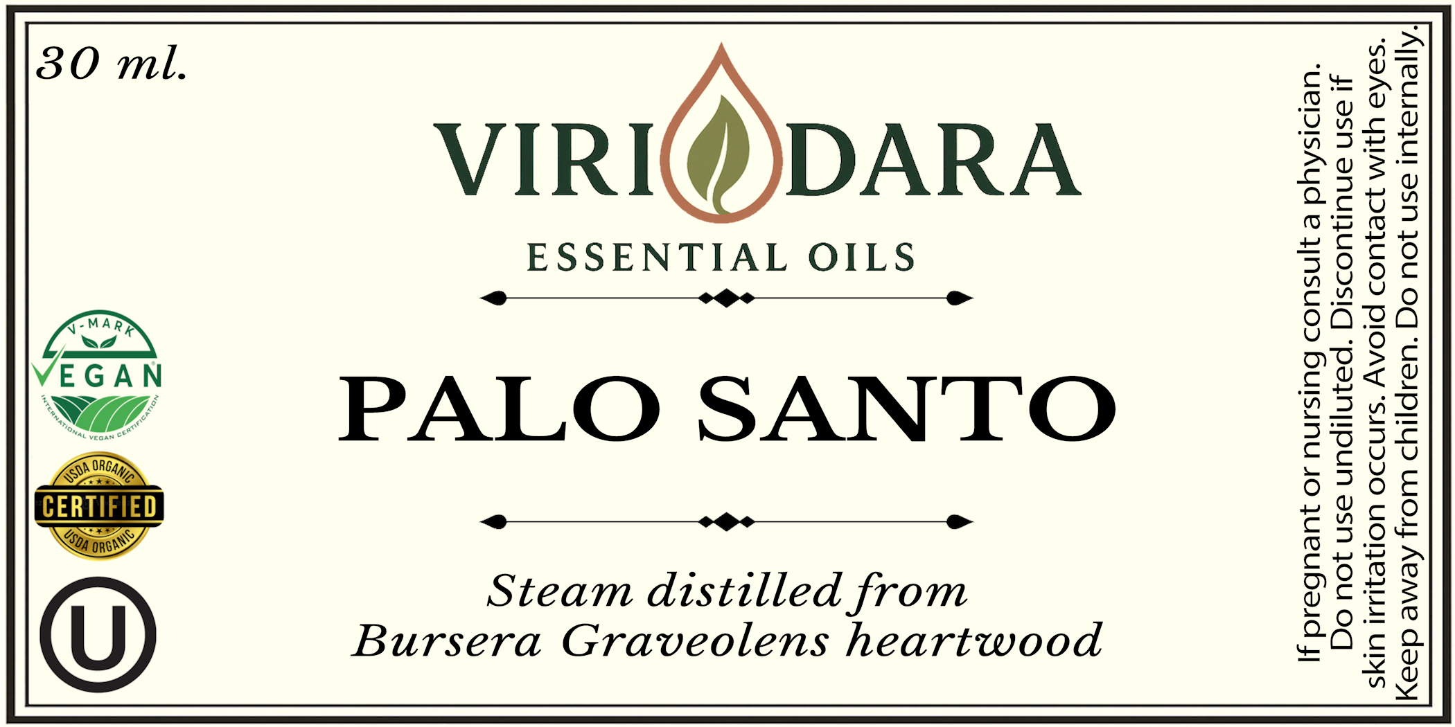 Organic Palo Santo Essential Oil
