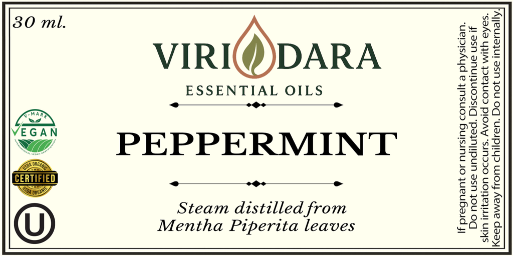 Organic Peppermint Essential Oil