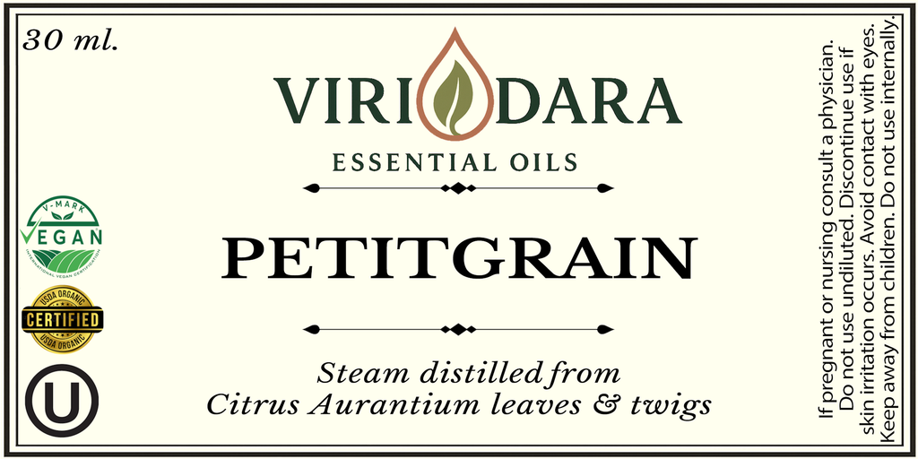 Organic Petitgrain Essential Oil