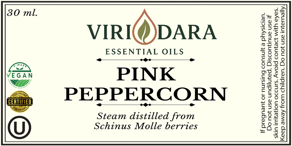 Organic Pink Peppercorn Essential Oil