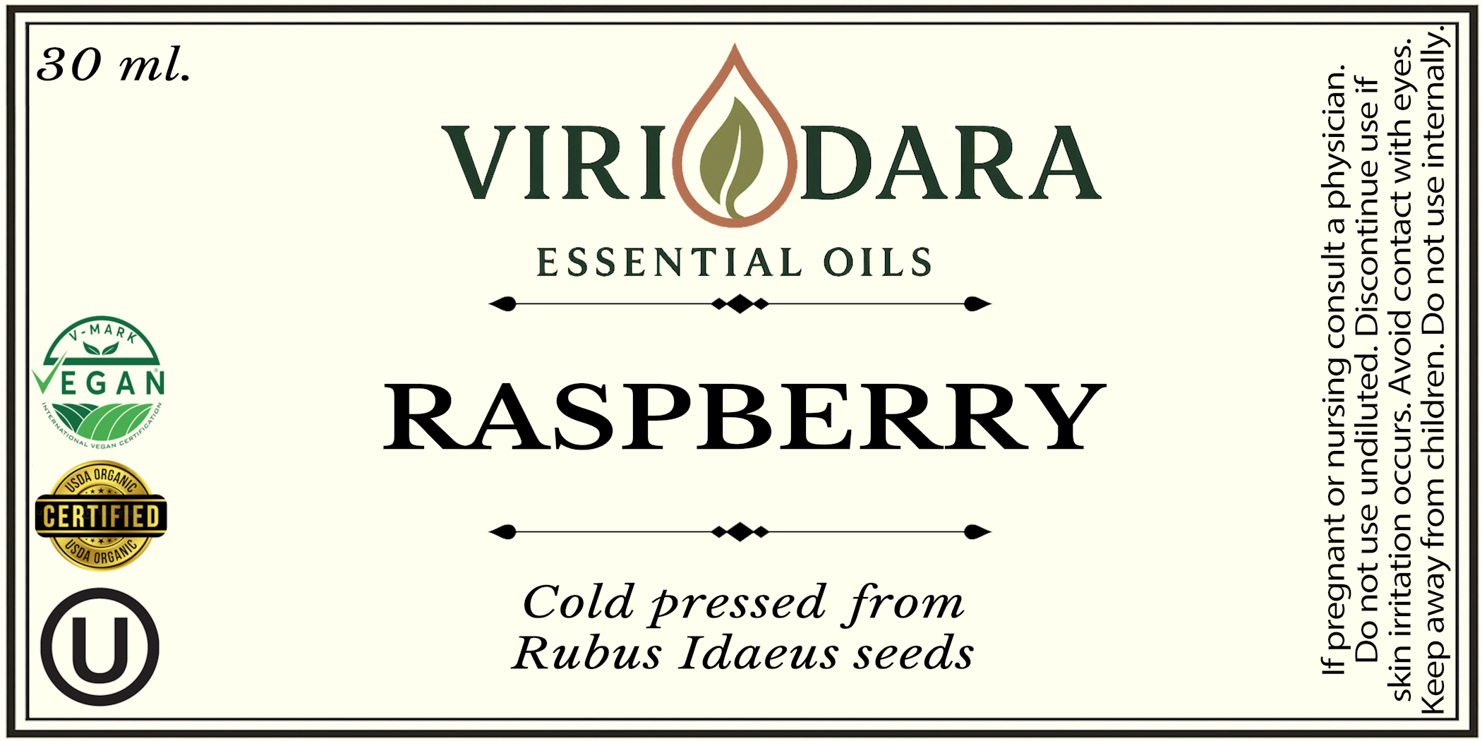 Organic Raspberry Essential Oil
