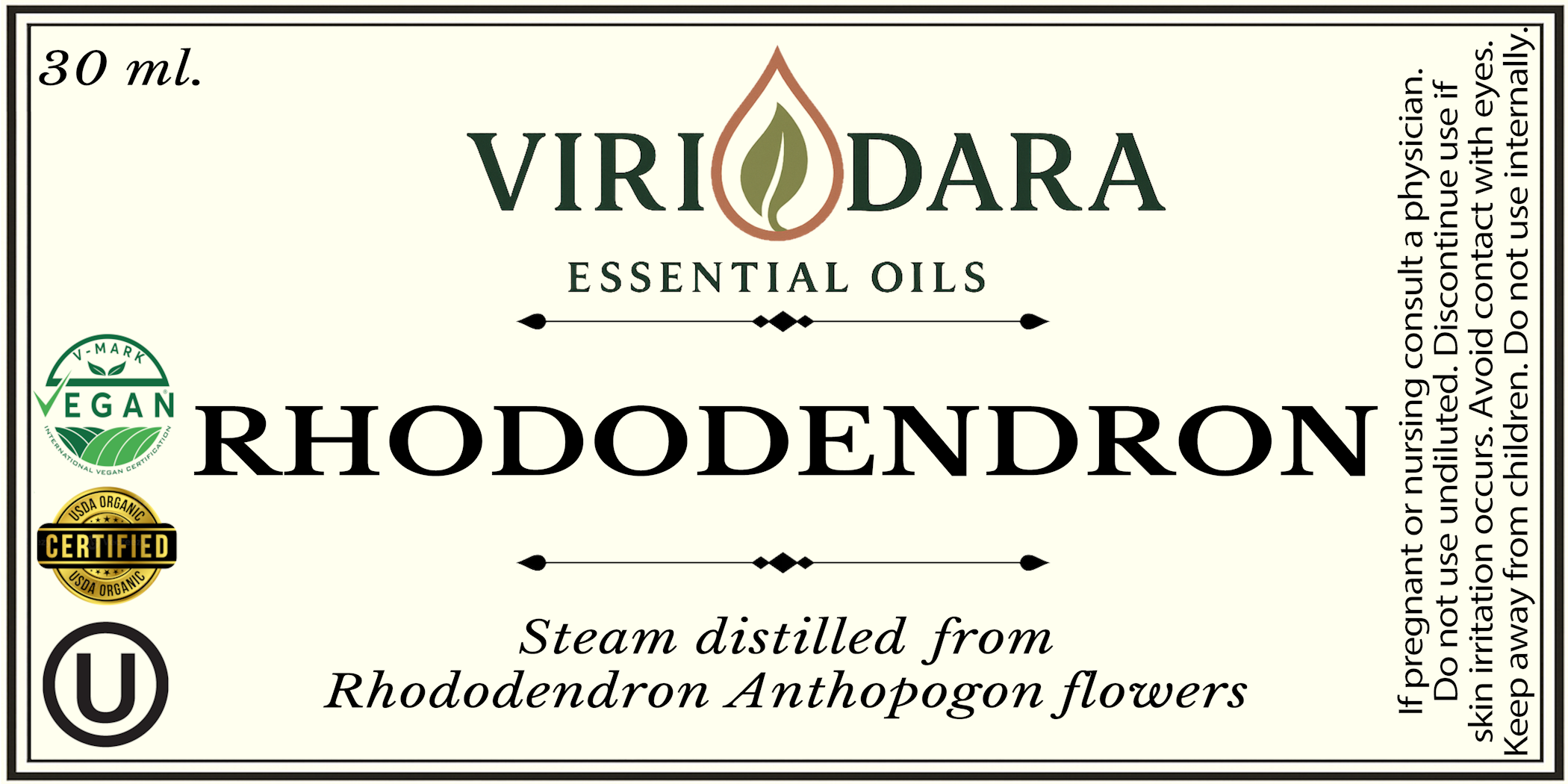 Organic Rhododendron Essential Oil