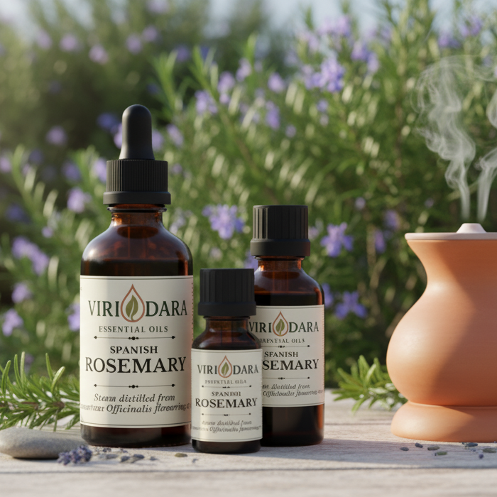 Organic Spanish Rosemary Essential Oil
