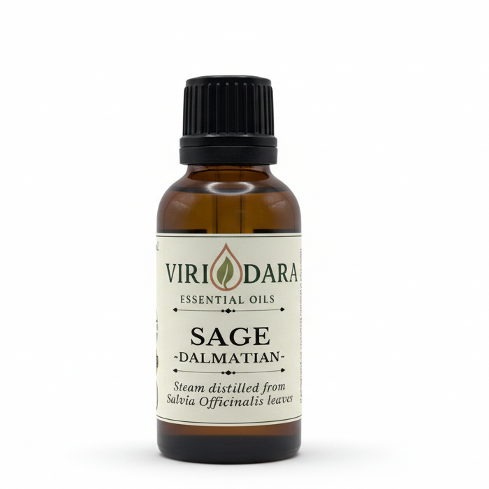Organic Sage Dalmatian Essential Oil