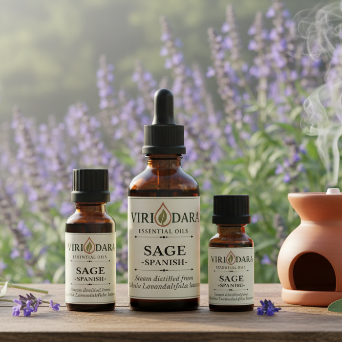 Organic Spanish Sage Essential Oil