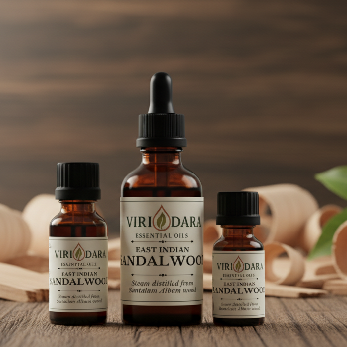 Organic East Indian Sandalwood Essential Oil