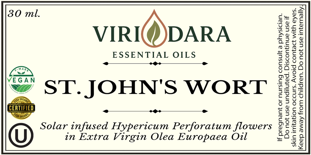 Organic St. John’s Wort Essential Oil