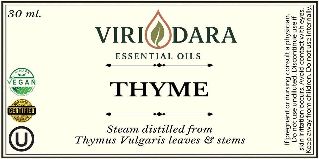 Organic Thyme Essential Oil