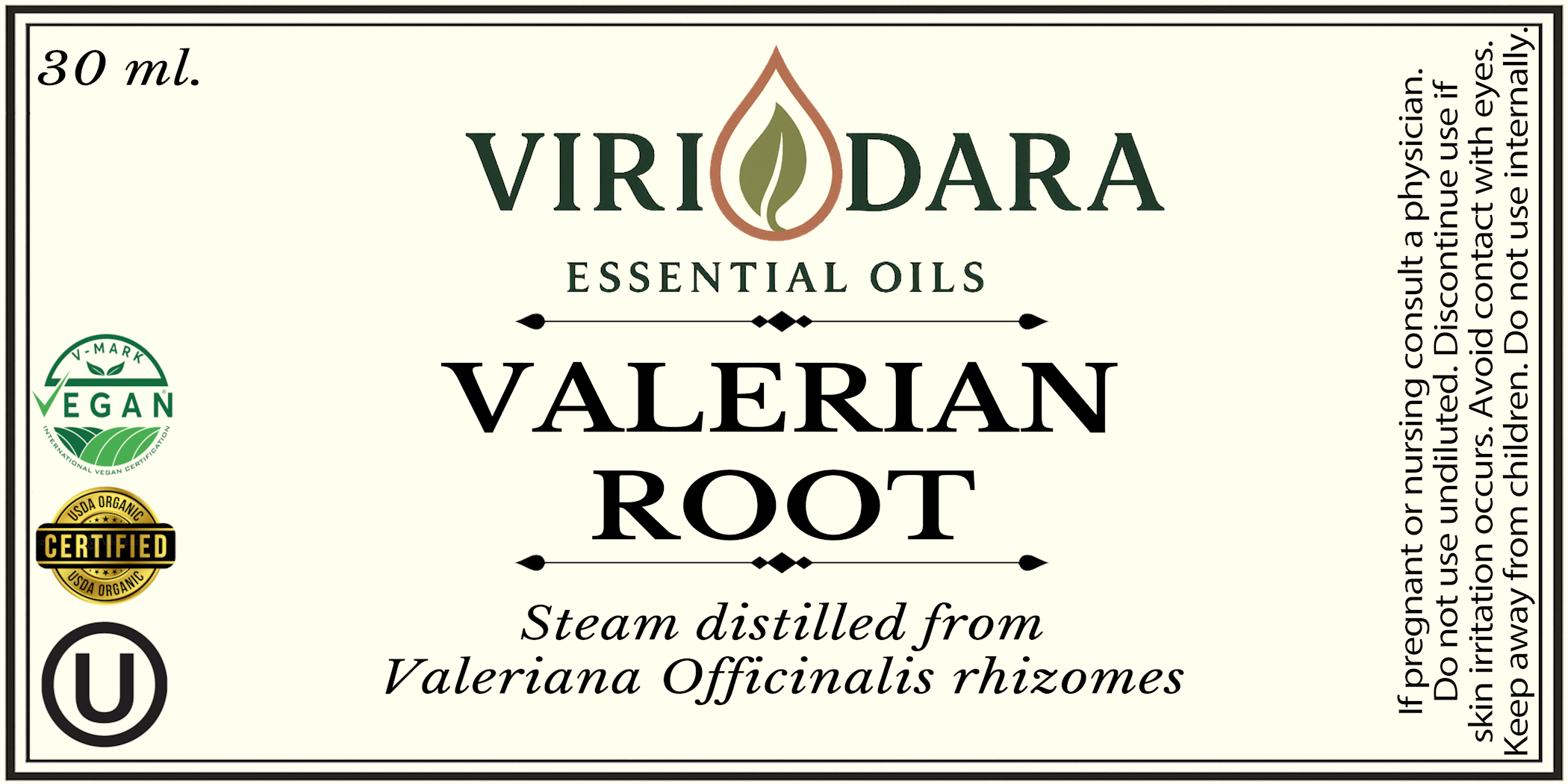 Organic Valerian Root Essential Oil