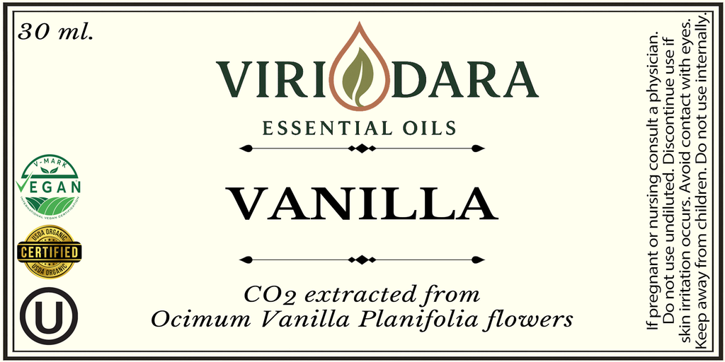 Organic Vanilla Essential Oil