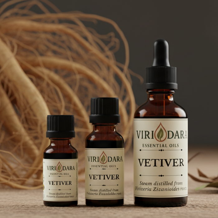 Organic Vetiver Essential Oil