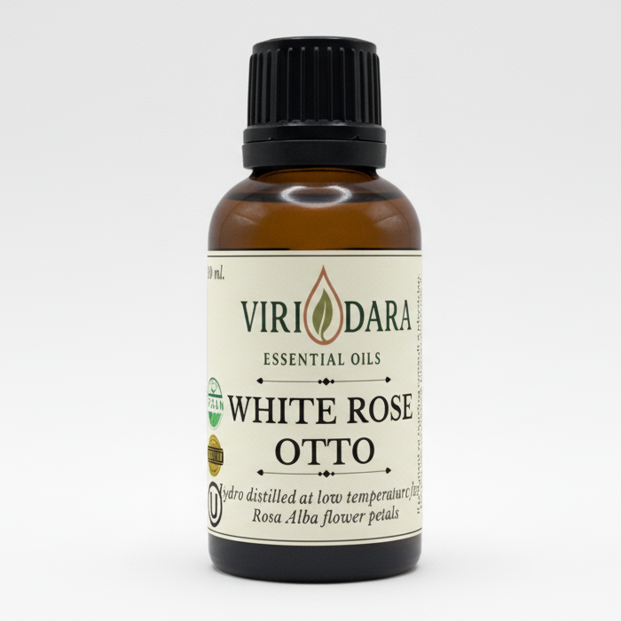 Organic White Rose Otto Essential Oil